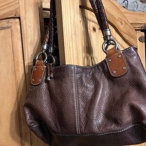 Fossil leather purse